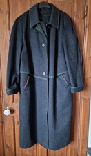 Ladies Loden Coat, Black ,Size 22