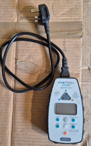 Kewtech ktd50 digital rcd - kewtech,