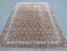 Vintage Turkish Rug 7x10 Muted