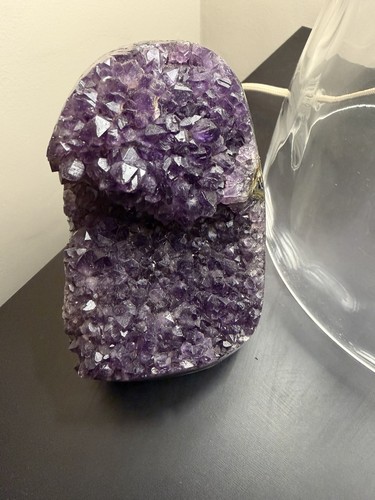 Amethyst druze geode - amethyst,