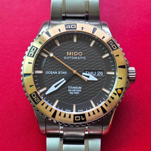 Mido ocean star titanium - ocean,