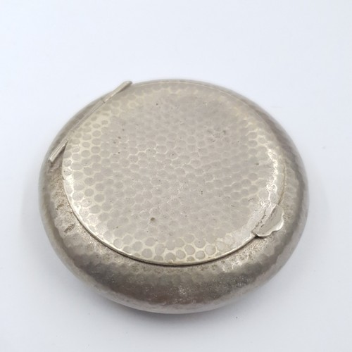 Antique powder compact - powder, arts