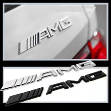 Silver AMG High Quality ABS