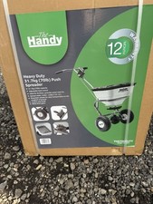 Handy THS70HDUTY Heavy Duty Push Feed, Grass and Salt Broadcast Spreader 31.75kg