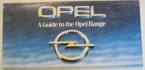 1980 opel range brochure - 1980,
