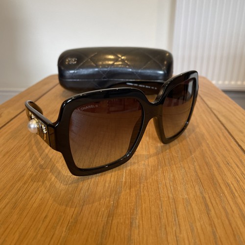 Chanel black square sunglasses - chanel,
