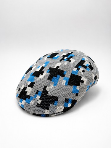 Kangol pixel grey black - pixel,