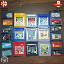 Nintendo Gameboy games, Zelda, Kirby, Advance Wars, Pokémon, Mario GBA DMG GBC
