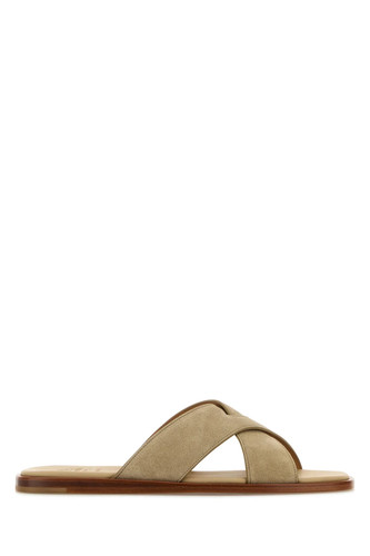 Church sand suede slippers - suede,