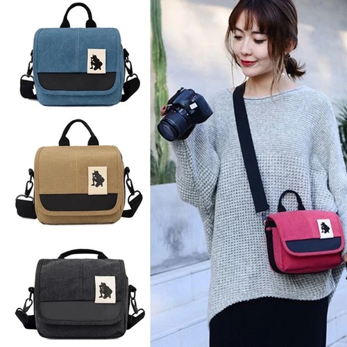 Canvas camera bag case - bag, for