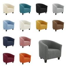 Elastic Stretch Tub Chair Cover Armchair Seat Sofa Covers Full Slipcover case UK