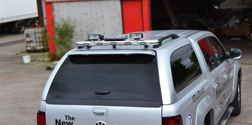 Chrome stainless rear - rear, roof