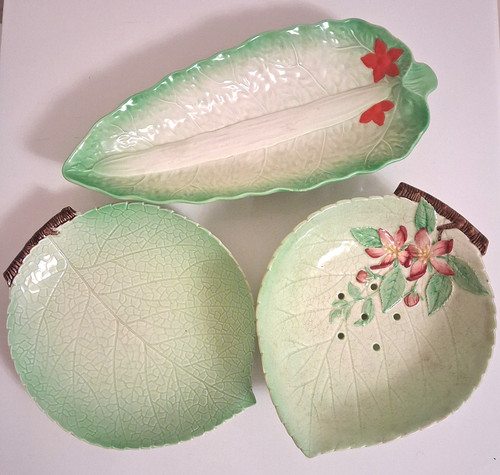 Vintage english leaf floral - &,