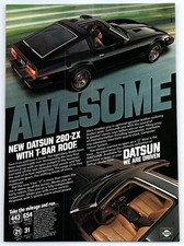 Datsun 280-ZX Car Magazine Ad