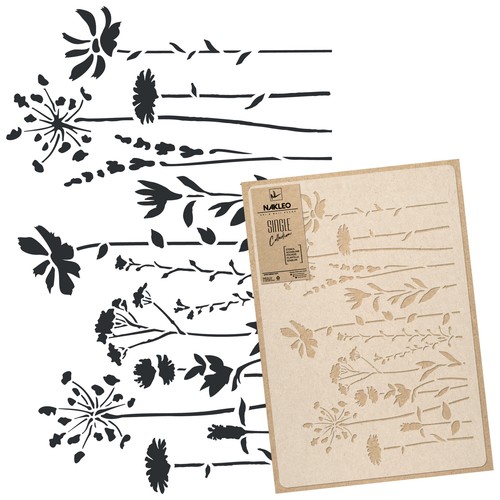 Reusable plastic wall - reusable, stencil