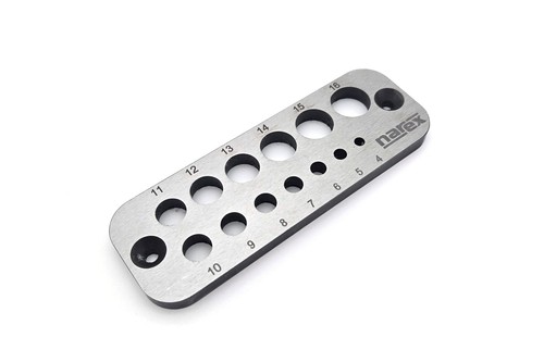 Narex imperial dowel plate - imperial,