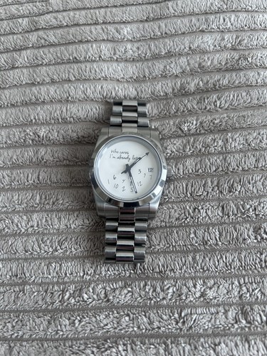 Seiko stainless steel watch - steel,