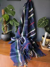 Vintage Wool Tartan Blanket