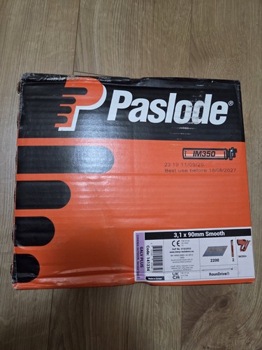Paslode nails x90mm ring - 3,1,