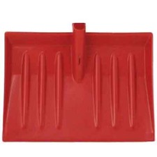 SNOW SHOVEL RED / IDEAL FOR GARDEN  WIDE 42cm SCOOP ONLY