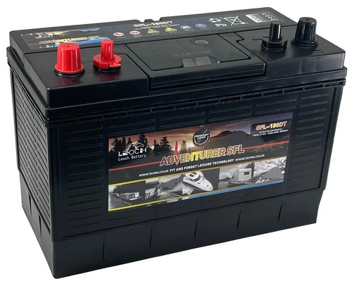 Leoch 12v 130ah dual terminal - leoch,