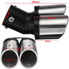 Car Tailpipe Twin Exhaust Tip