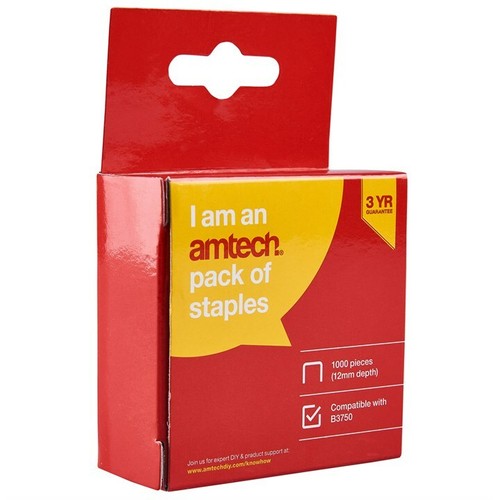 1000 heavy duty staples - staples, 12mm