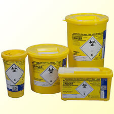 Sharps Disposal Bin, Needle Waste Box Insulin Syringe Tattoo Travel Medical