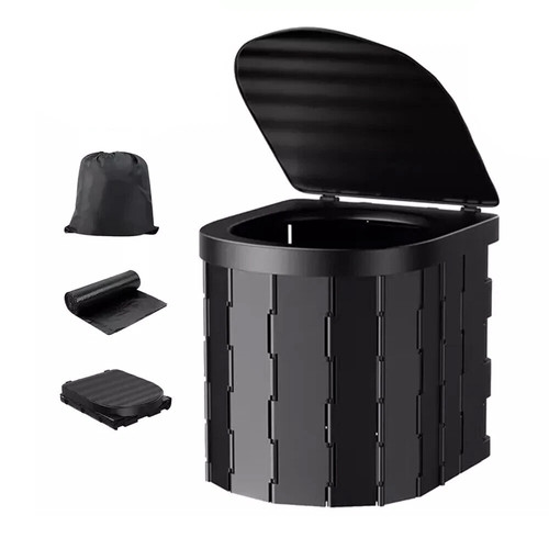Folding toilet car outdoor - toilet,