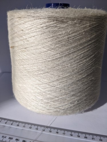 1kg pure wool ecru weaving - 1kg,