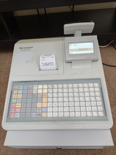Sharp a217w electronic cash - sharp, xe-a217w