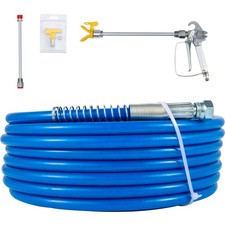 Uimoso Airless Paint Spray Hose Kit 50ft 1/4in Swivel Joint 3600psi with 517 Tip