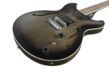 IBANEZ Artcore AS53-TKF Transparent Black Flat Hollowbody Guitar 6-String | New
