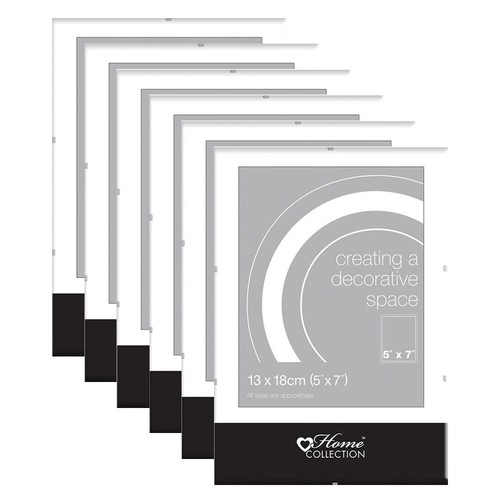 Glass clip frame - of, 6)