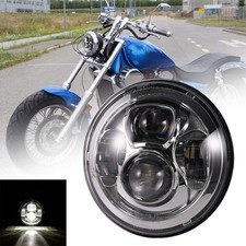 E-Tested 7" LED Headlight for Kawasaki VN Vulcan 500 750 800 900 1500 1600