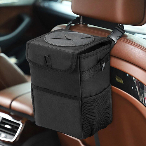 Car rubbish bin cover - 6l, w/cover