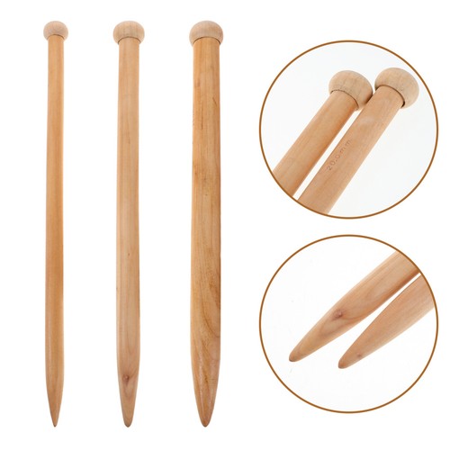 Pcs jumbo wooden knitting - pcs,