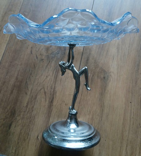 Vintage art deco pale blue - art,