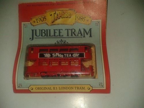 Vintage london tram diecast - e1,