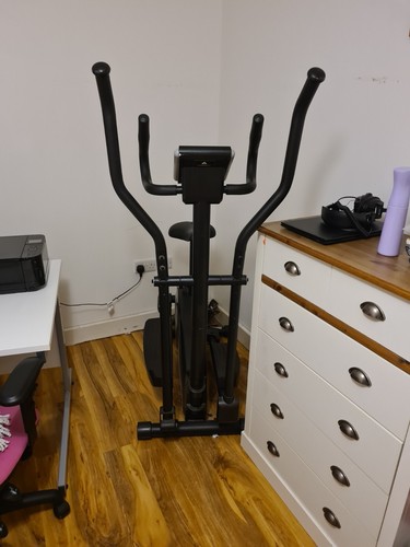 Roger black fitness bike - black,