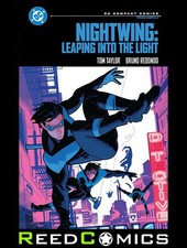 NIGHTWING LEAPING INTO THE
