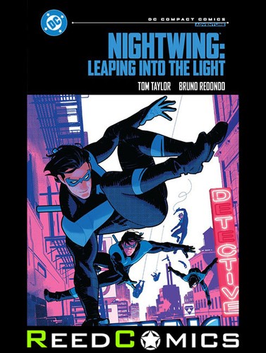 Nightwing leaping into the - nightwing,