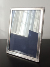 Solid Silver Photo Frame/Velvet Back - Sheffield 1997