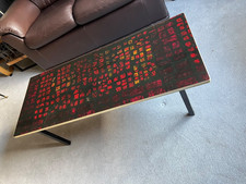 vintage MCM formica coffee table 1960’s retro