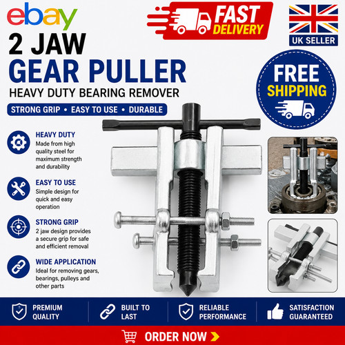 Twojaw gear pulley bearing - gear,