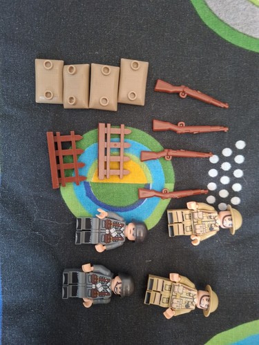 Ww2 british german lego set - ww2,