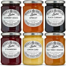 Tiptree -Jam curd & Marmalade Variety (Pack of of 6) , Lemon Curd, Old times etc