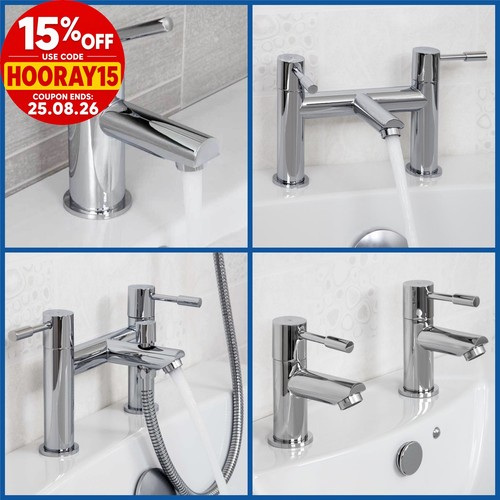 Modern chrome bathroom sink - modern,