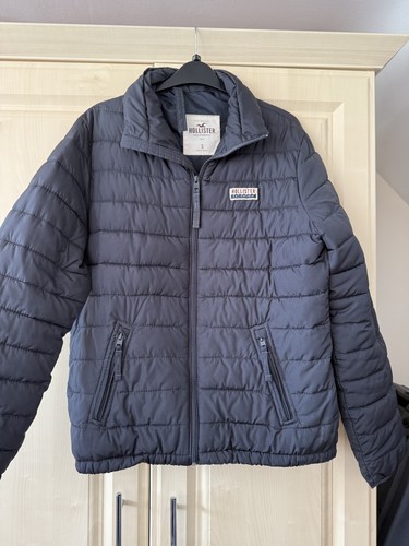Mens black hollister padded - hollister,