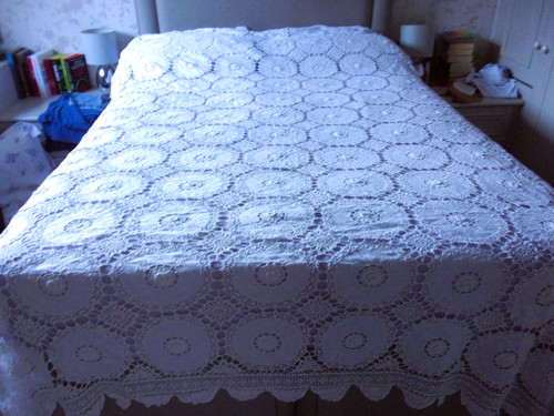 Handmade vintage large - , crochet